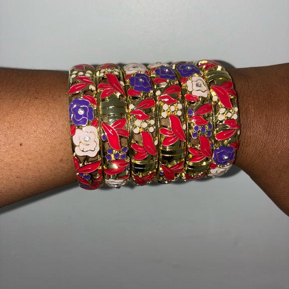 Flower Bangles , Please Read - Picture 8 of 10